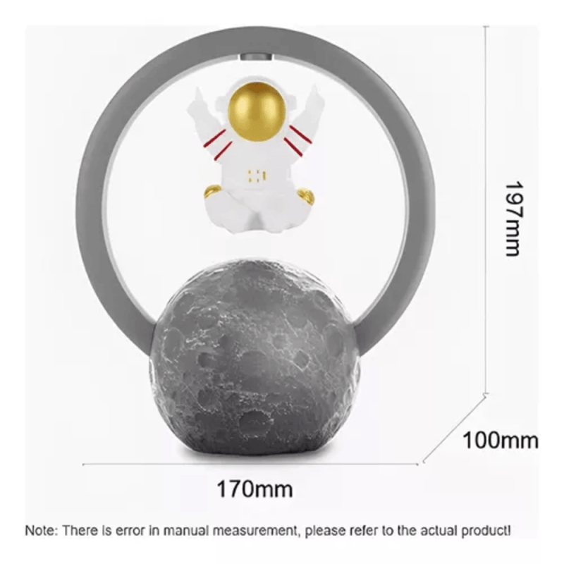 Comprar Parlante Alta Voz Astronauta Magnetico en Electroshopy - Ángulo 2